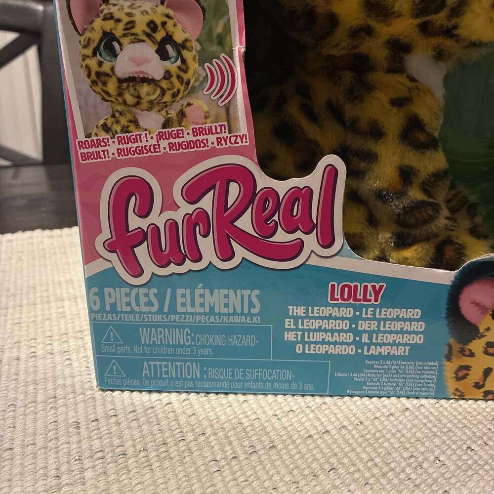 NIB FurReal Lil' Wilds Lolly the Leopard Interactive Electronic Pet FREE SHIP - Picture 4 of 7